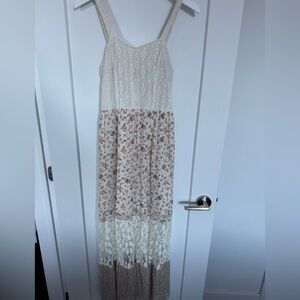 Floral Lace Boho Chic Dress